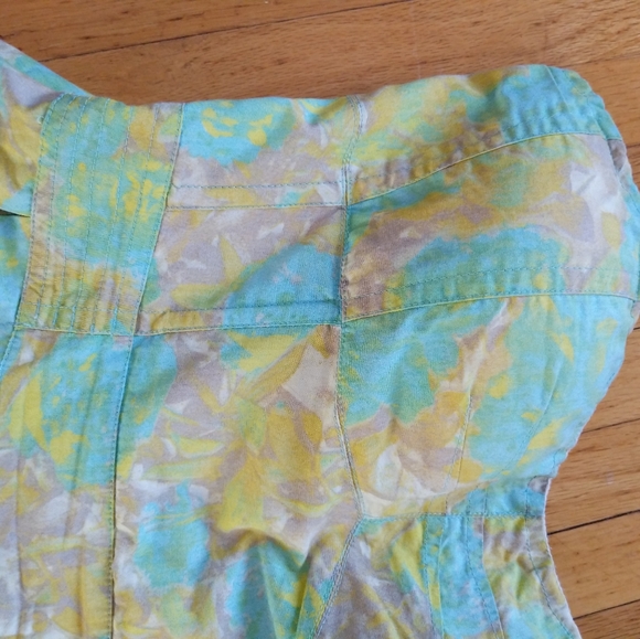 Free With Purchase - Strapless Floral Dress - Picture 5 of 7